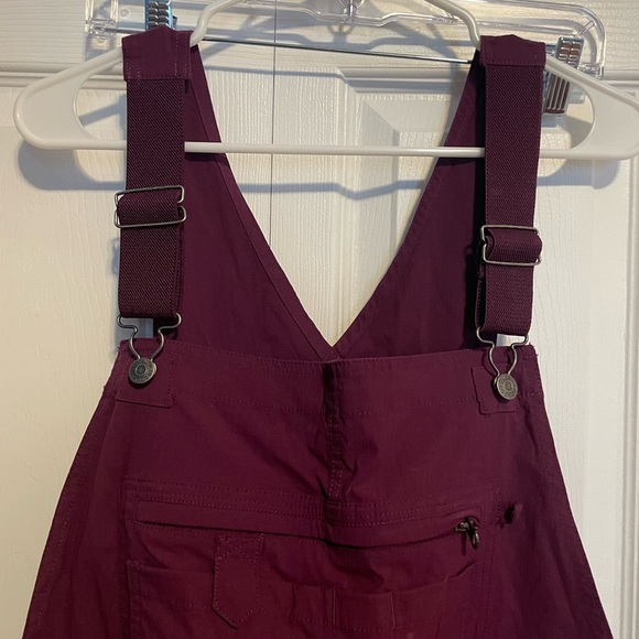 Duluth Trading Co Purple Short Overalls - Picture 2 of 3